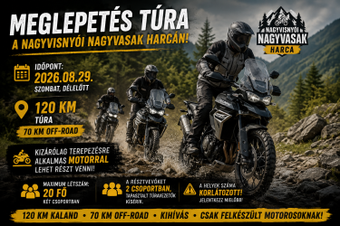 MEGLEPETÉS OFF-ROAD TÚRA - NAGYVISNYÓ